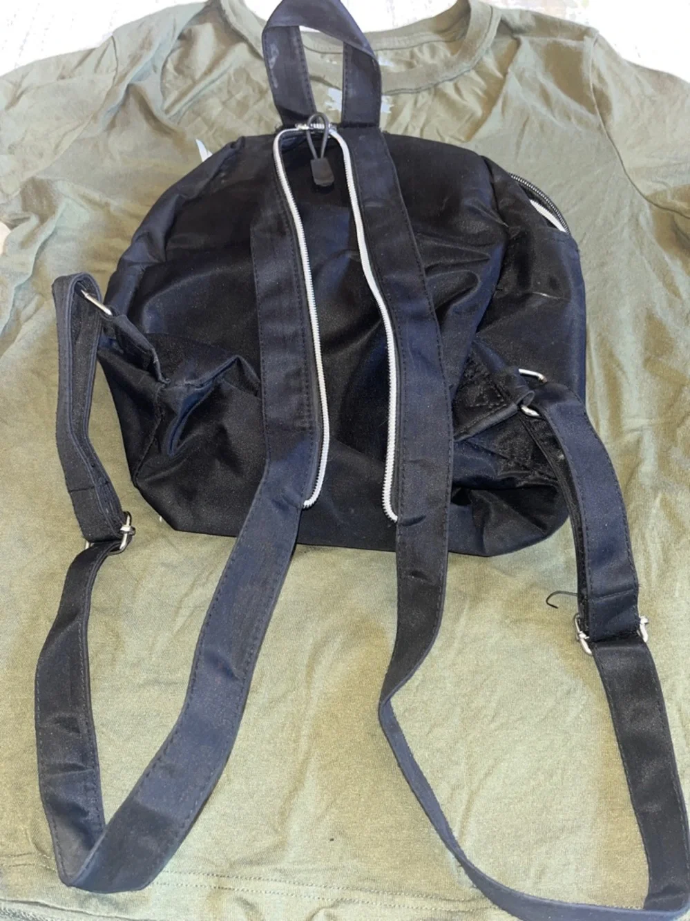 Stone Mountain Backpack & top Bundle szM-XL tops & black backpack & pants 4less$